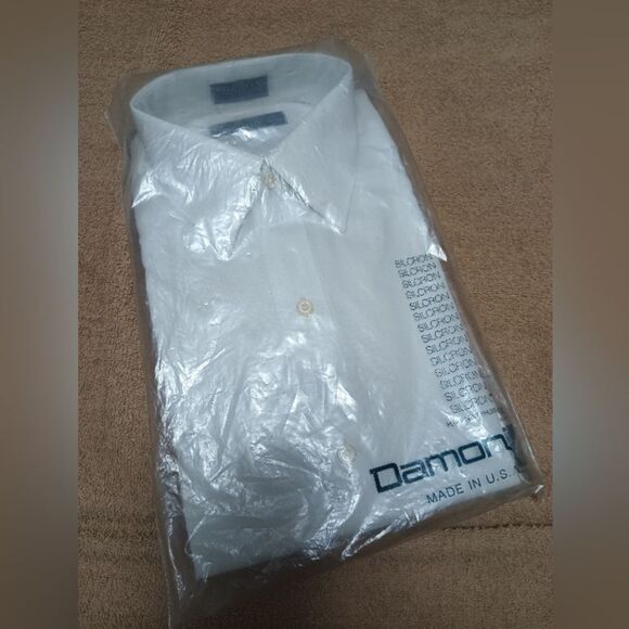 Dress shirt  Perm Press  Damon Size: 15                            (0874) - Picture 1 of 5